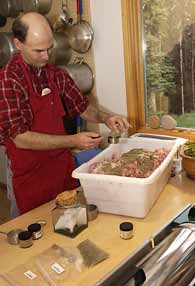 homemade sausage